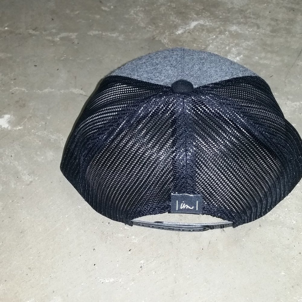 Imperial Motion Cap Hat Cursive Logo Snapback Nos - image 4